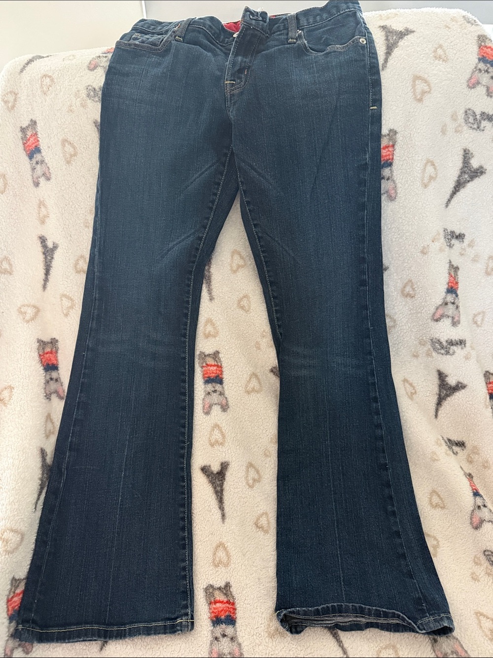 Guess Dark Blue Flared Jeans